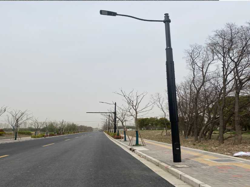 华坪县上海综合杆 太阳能路灯工程